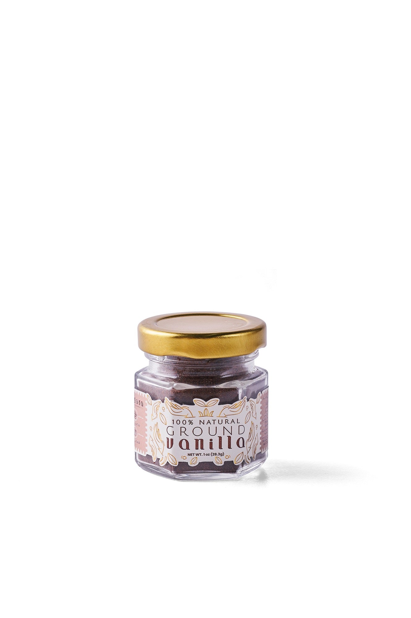 100% Natural Ground Vanilla - Pure Tahitian Vanilla Bean Powder