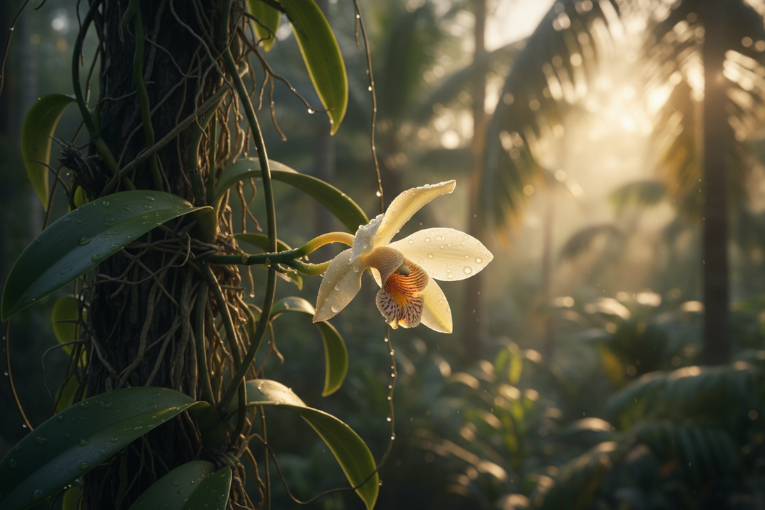 How Vanilla Is Grown: From Orchid to Bean
