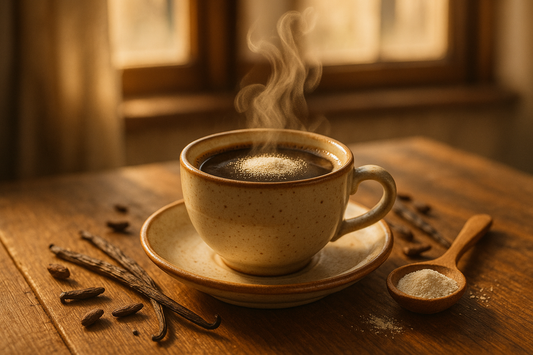 Brew Better Mornings: Coffee Meets Dadora Vanilla Powder