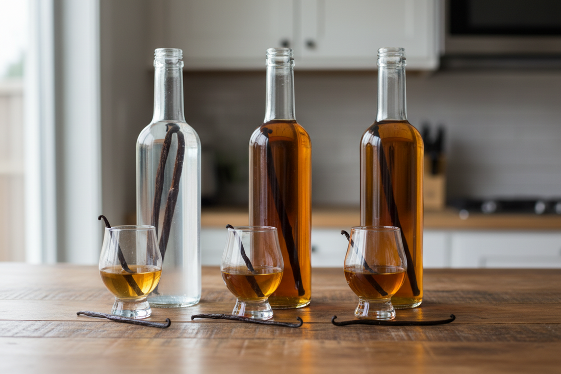 Vodka vs Bourbon vs Rum for Vanilla Extract (Taste Test)