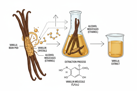 What Alcohol Does to Vanilla Flavor (The Science of Extracting Vanillin)