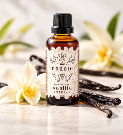 Dadora Pure Tahitian Vanilla Extract - Limited Edition, Gourmet Vanilla