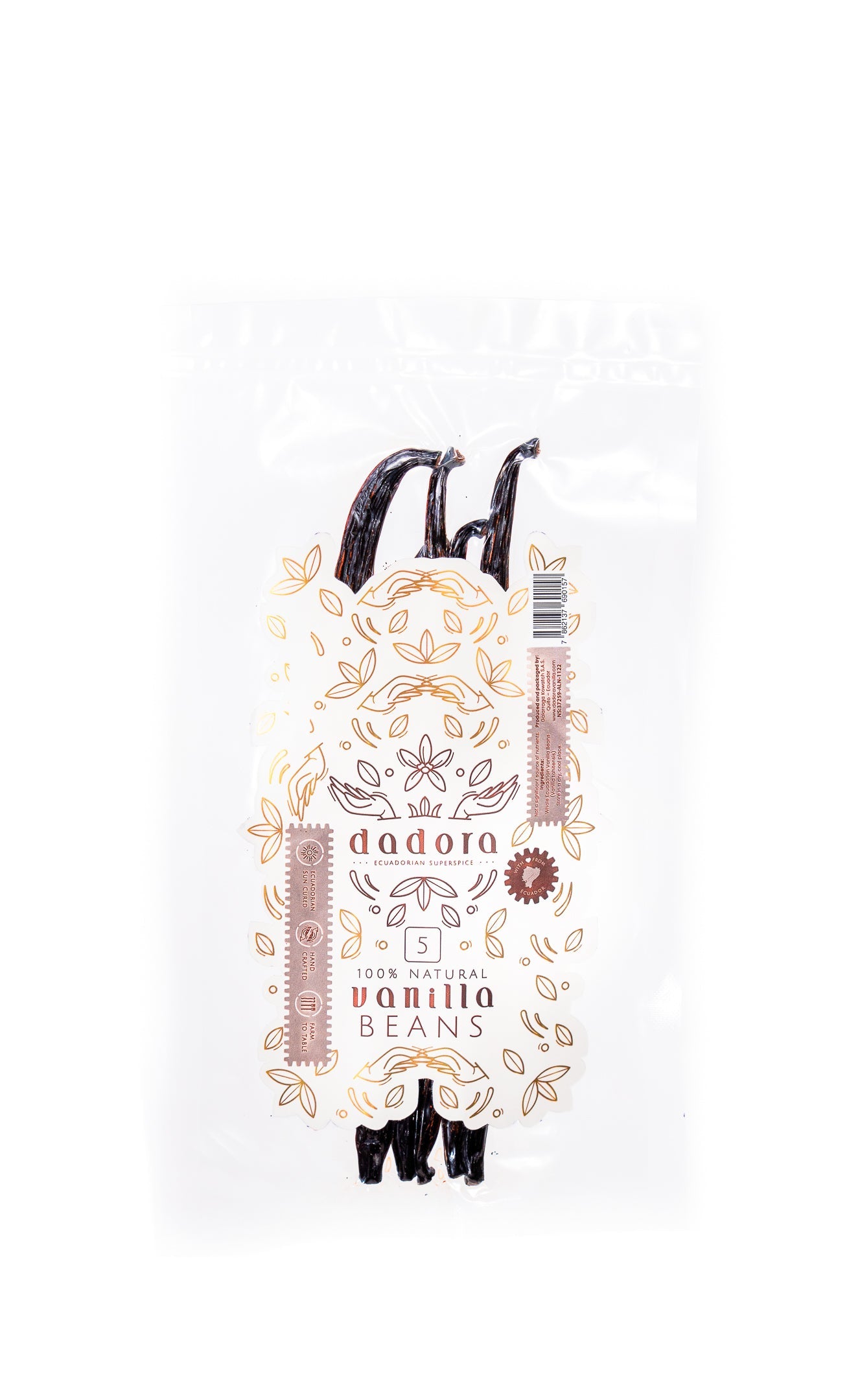 🎁 Grade B Tahitian Vanilla Beans – Ecuadorian Grown (100% off)