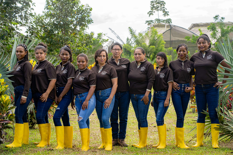 The Dadora farm team in Esmeraldas